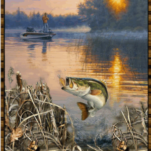 Sykel 9939 Real Tree Bass Fishing Panel