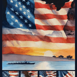 Riley Blake Letters from Home Panel PD15616