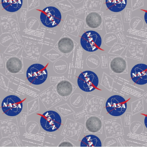 Riley Blake Outer Space Grey C15481