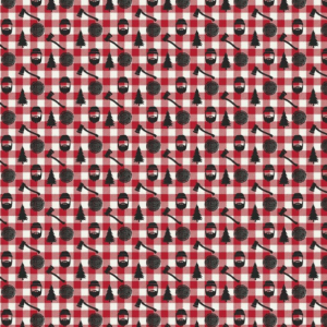 Riley Blake Woodsman Red C13764