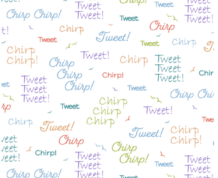 Quilting Treasures TWEET TWEET 1949-29273-Z