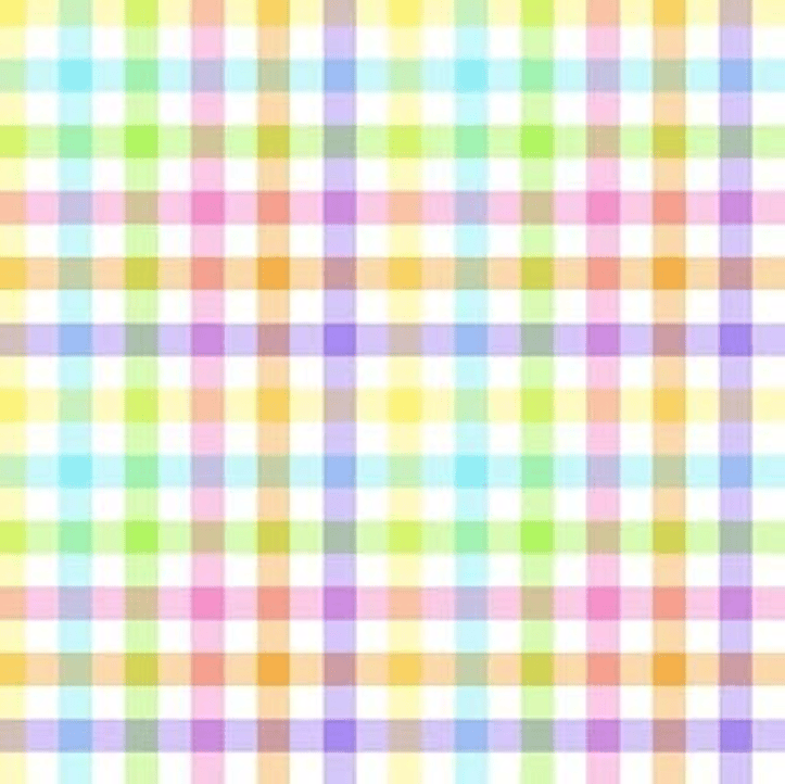 Fabric Traditions Easter Plaid Gltr SPFLG 17863 WS