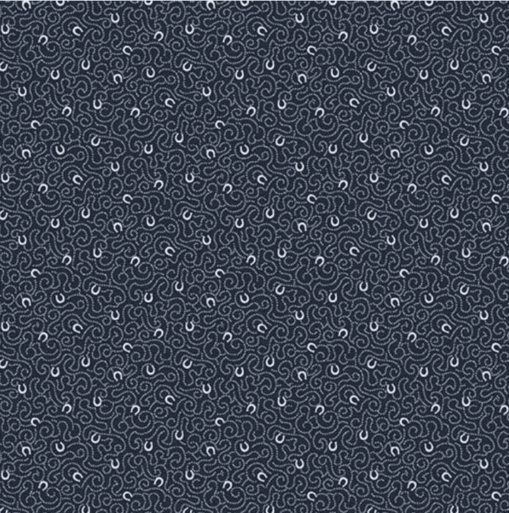 Marcus Fabrics Bandana Bliss Smithsonian R651598D Navy